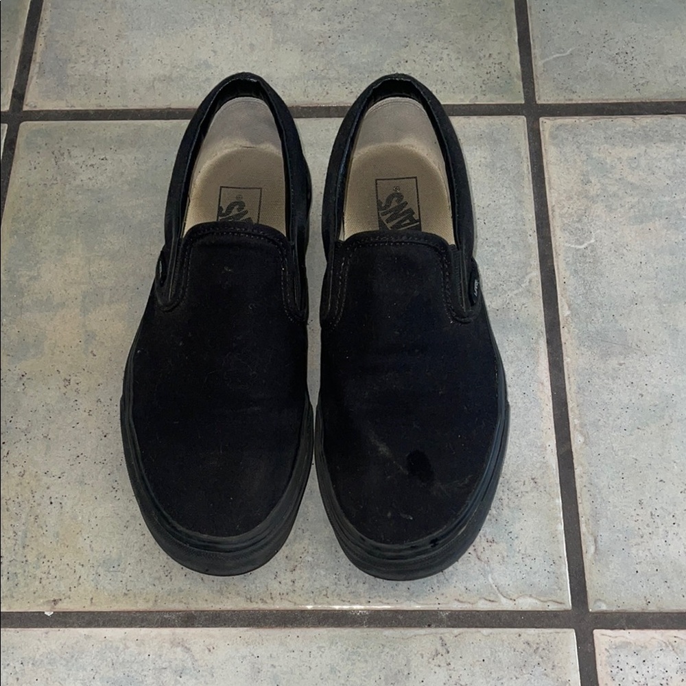 Vans Classic Black Slip-On Shoes